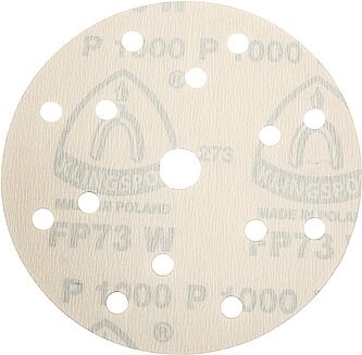 Klingspor - FP 73 WK Scheibe kletthaftend wirkstoffbeschichtet, 150 mm Korn 180 Lochform GLS47