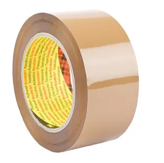 Scotch PP Hochleistungs-Verpackungsklebeband 375E, Transparent, 100 mm x 990m, 0,075 mm