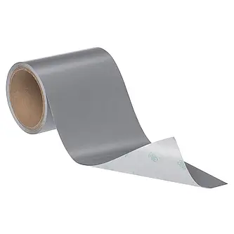 3M Laserbeschriftbare Etikettenfolie, 7848, Silber/Schwarz, 120 mm x 300 m