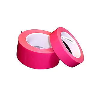 3M 1280 Hochtemperatur-Polyester-Klebeband, Rot, 25,4 mm x 66 m, 91,4 µm