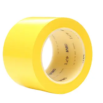 3M Weich-PVC-Klebeband 471, Gelb, 1219,2 mm x 33 m, 0.14 mm