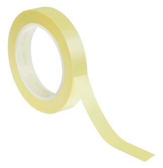 3M ET 1350F-1 Polyesterfolie, MC12, Gelb, 19 mm x 66 m x 0.06 mm
