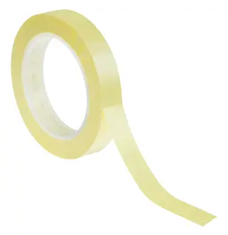 3M ET 1350F-1 Polyesterfolie, MC12, Gelb, 19 mm x 66 m x 0.06 mm