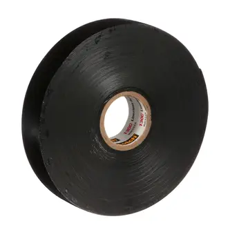 Scotch 130C Ethylen-Propylen-Kautschuk-Band, selbstverschweißend, Schwarz, 19 mm x 9 m, 0.76 mm