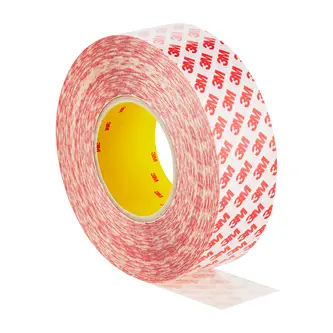 3M Doppelseitiges Klebeband GPT-020F, Transparent, 50 mm x 50 m, 0.2 mm