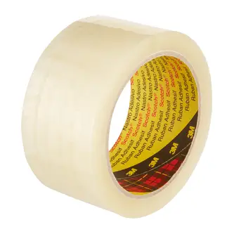 Scotch PP Verpackungsklebeband 371, Transparent, 50 mm x 66 m, 0.048 mm