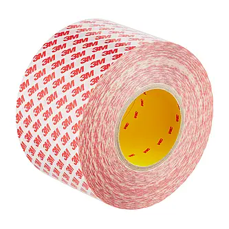 3M Doppelseitiges Klebeband GPT-020F, Transparent, 25 mm x 50 m, 0.2 mm
