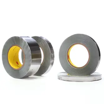 3M Bleiklebeband 420, Silber, 9 mm x 33 m, 0.19 mm