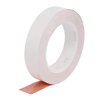 3M ET 1182 Kupferfolie glatt, mit leitfähigem Kleber beidseitig, Kupfer, 12 mm x 16,5 m x 0.09 mm
