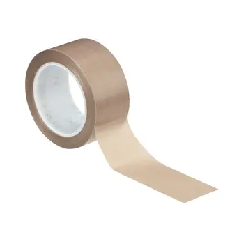 3M PTFE Glasgewebe-Klebeband 5451, Braun-Transparent, 19 mm x 33 m, 0.14 mm